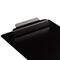 JAM Paper Black Legal Aluminum Premium Clipboard with Hinge